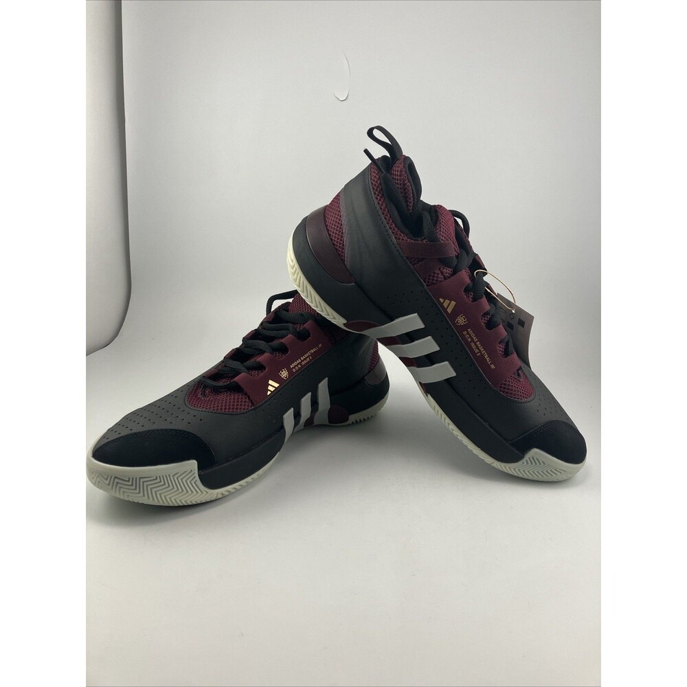 Adidas D.O.N. Issue 5 Men’s Size 7.5 Basketball Shoe Black Athletic Sneaker #800